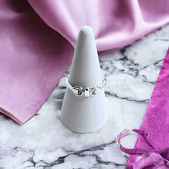 Snaffle Bit Ring Falabella Equine Jewellery Rings