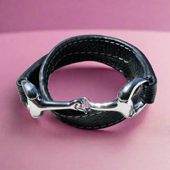 Double Wrap Snaffle Bracelet (Ladies) Falabella Equine Jewellery Bracelets
