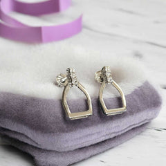 Stirrup Drop Earrings Small Falabella Equine Jewellery Earrings