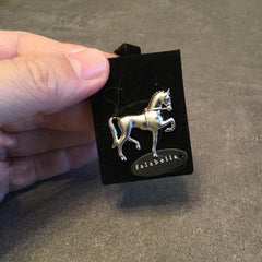 Dressage Horse Brooch Falabella Equine Jewellery Brooches