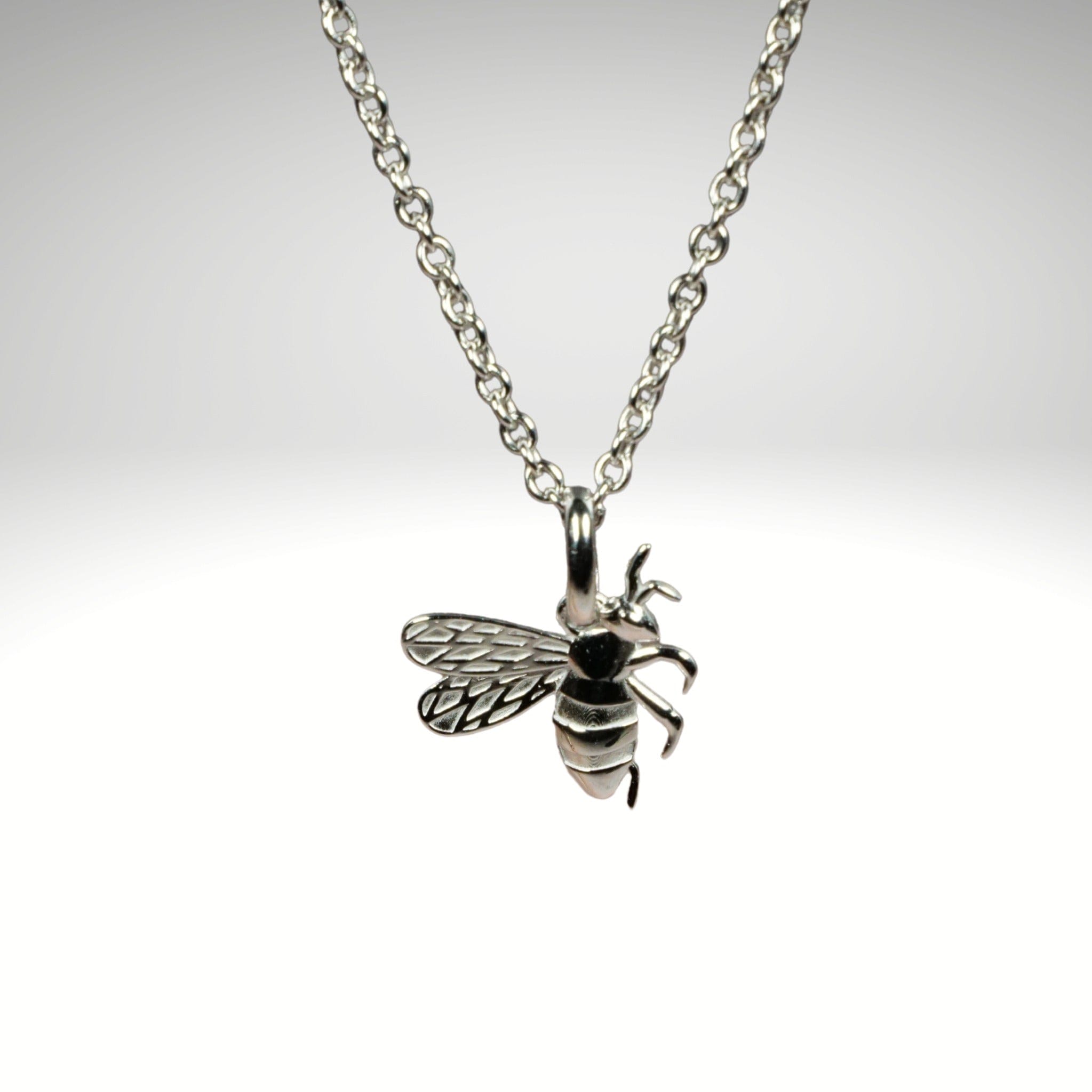 Silver bee necklace Falabella Equine Jewellery Country Collection