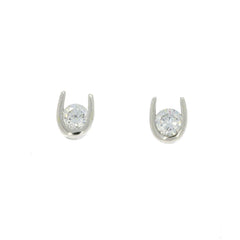 Horseshoe Stud Earrings (Large) Falabella Equine Jewellery Earrings