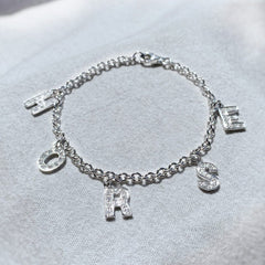 Link Charm Bracelet Falabella Equine Jewellery Bracelets