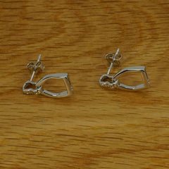 Stirrup Drop Earrings Small Falabella Equine Jewellery Earrings